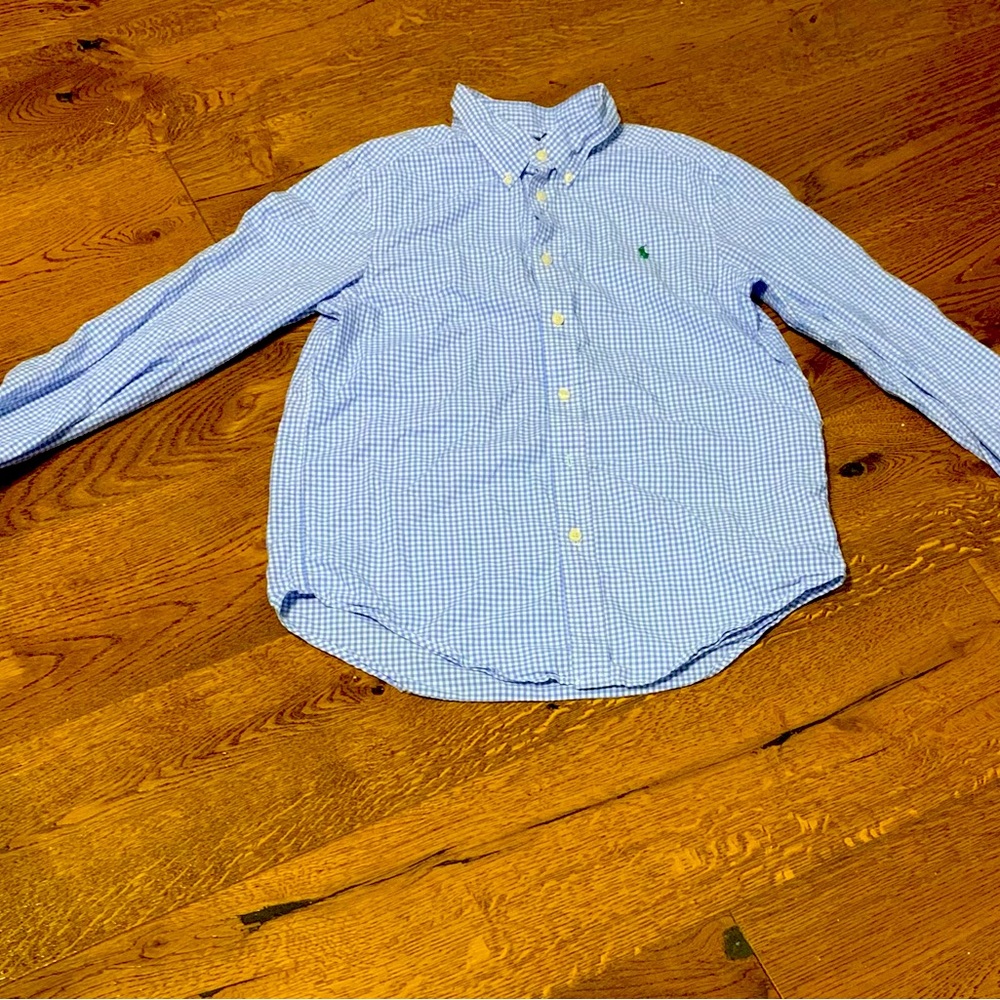 Ralph Lauren Boys Large 14-16 worn , no stains or holes just needs ironing